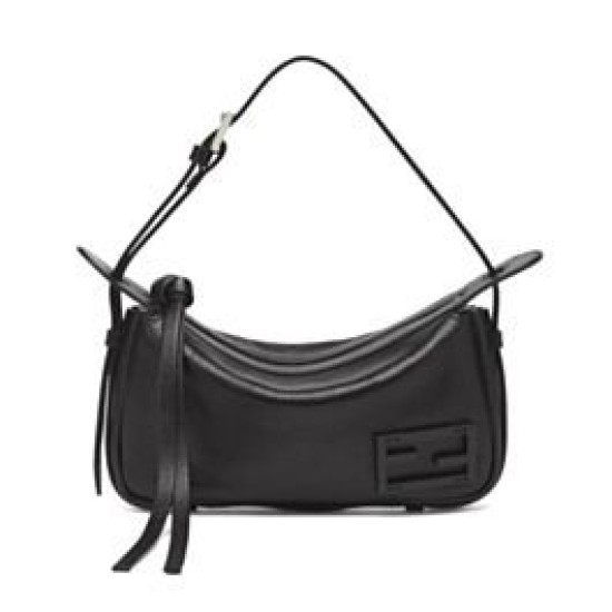 Replica Fendi Simply Fendi Mini 8BS097 Black Fake Fendi Simply Fendi Mini 8BS097 Black Replica