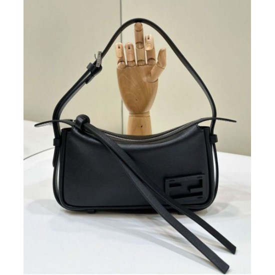 Replica Fendi Simply Fendi Mini 8BS097 Black Fake Fendi Simply Fendi Mini 8BS097 Black Replica