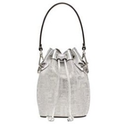 Replica Fendi Mon Tresor Bag 8BS010 Silver