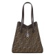Replica Fendi Origami Medium Bag 8BH414 Dark Coffee Fake Fendi Origami Medium Bag 8BH414 Dark Coffee Replica