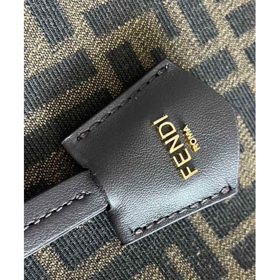 Replica Fendi Origami Medium Bag 8BH414 Dark Coffee Fake Fendi Origami Medium Bag 8BH414 Dark Coffee Replica