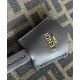 Replica Fendi Origami Medium Bag 8BH414 Dark Coffee Fake Fendi Origami Medium Bag 8BH414 Dark Coffee Replica