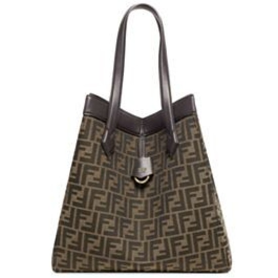 Replica Fendi Origami Large 8BH415 Bag Dark Coffee Replica Fendi Origami Large 8BH415 Bag Dark Coffee