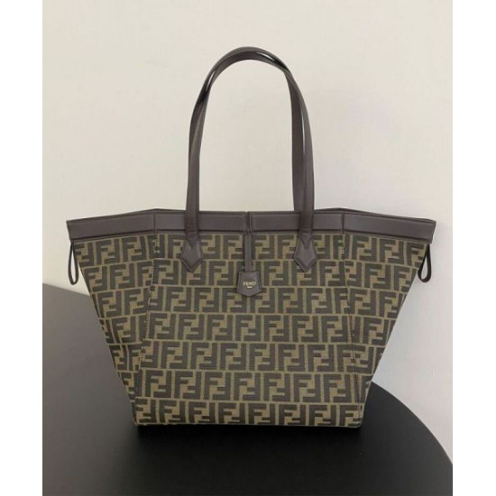 Replica Fendi Origami Large 8BH415 Bag Dark Coffee Replica Fendi Origami Large 8BH415 Bag Dark Coffee
