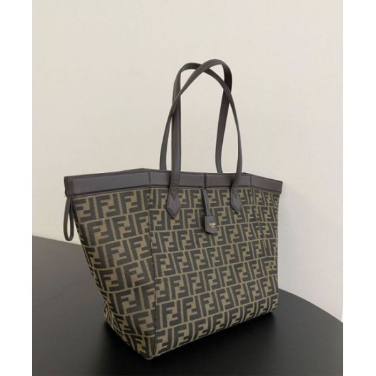 Replica Fendi Origami Large 8BH415 Bag Dark Coffee Replica Fendi Origami Large 8BH415 Bag Dark Coffee