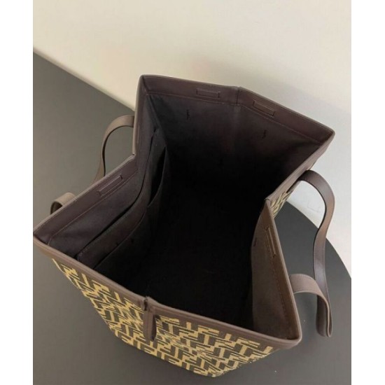 Replica Fendi Origami Large 8BH415 Bag Dark Coffee Replica Fendi Origami Large 8BH415 Bag Dark Coffee