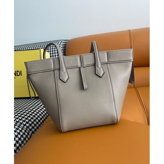 Replica Fendi Origami Mini Bag 8BS083 Gray Replica Fendi Origami Mini Bag 8BS083 Gray