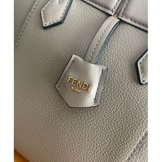 Replica Fendi Origami Mini Bag 8BS083 Gray Replica Fendi Origami Mini Bag 8BS083 Gray