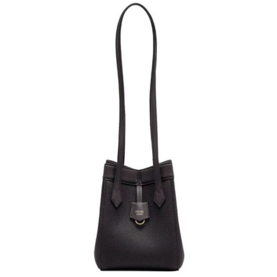 Replica Fendi Origami Mini Bag 8BS083 Black Replica Fendi Origami Mini Bag 8BS083 Black