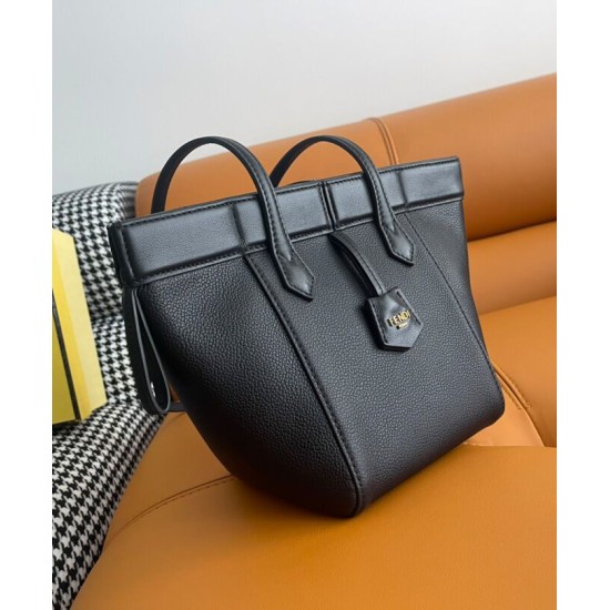 Replica Fendi Origami Mini Bag 8BS083 Black Replica Fendi Origami Mini Bag 8BS083 Black