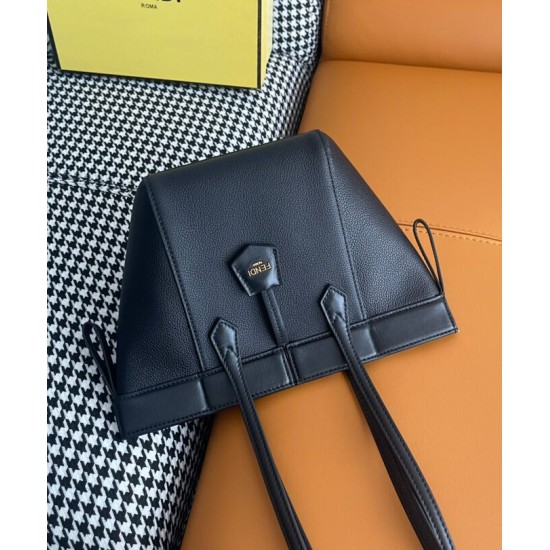 Replica Fendi Origami Mini Bag 8BS083 Black Replica Fendi Origami Mini Bag 8BS083 Black