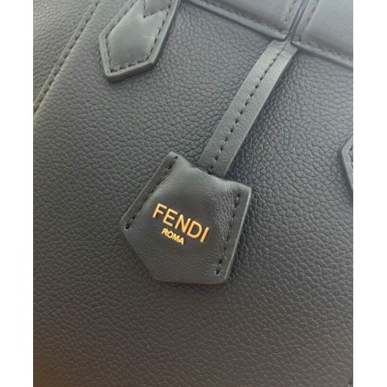 Replica Fendi Origami Mini Bag 8BS083 Black Replica Fendi Origami Mini Bag 8BS083 Black
