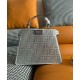 Replica Fendi Peekaboo ISeeU Small 8BN327 Silver Replica Fendi Peekaboo ISeeU Small 8BN327 Silver