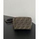 Replica Fendi Mini Roll 8BS096 Dark Coffee Fake Fendi Mini Roll 8BS096 Dark Coffee Replica
