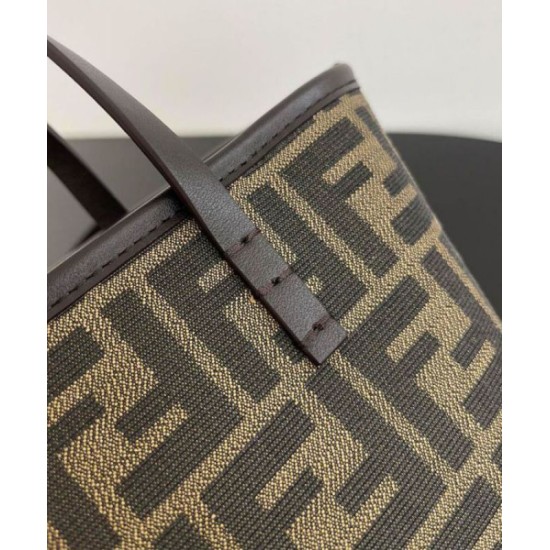 Replica Fendi Mini Roll 8BS096 Dark Coffee Fake Fendi Mini Roll 8BS096 Dark Coffee Replica