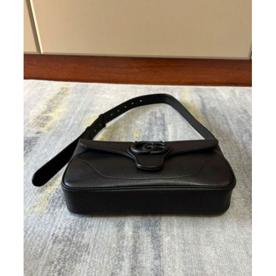 Replica Gucci Aphrodite Small Shoulder Bag 767226 Black Fake Gucci Aphrodite Small Shoulder Bag 767226 Black Replica