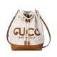Fake Gucci Small Shoulder Bag With Gucci Print 772856 Coffee Replica