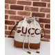 Fake Gucci Small Shoulder Bag With Gucci Print 772856 Coffee Replica