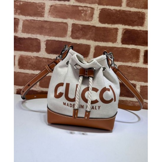 Replica Gucci Mini Shoulder Bag With Gucci Print 777166 Coffee