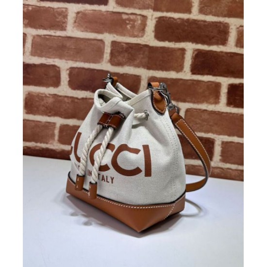 Replica Gucci Mini Shoulder Bag With Gucci Print 777166 Coffee