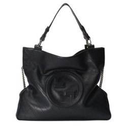 Replica Gucci Blondie Medium Tote Bag 751516 Black