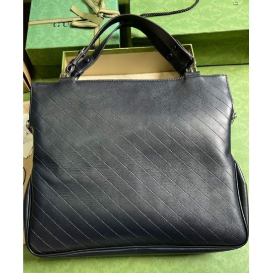 Fake Gucci Blondie Medium Tote Bag 751516 Black Replica Replica Gucci Blondie Medium Tote Bag 751516 Black