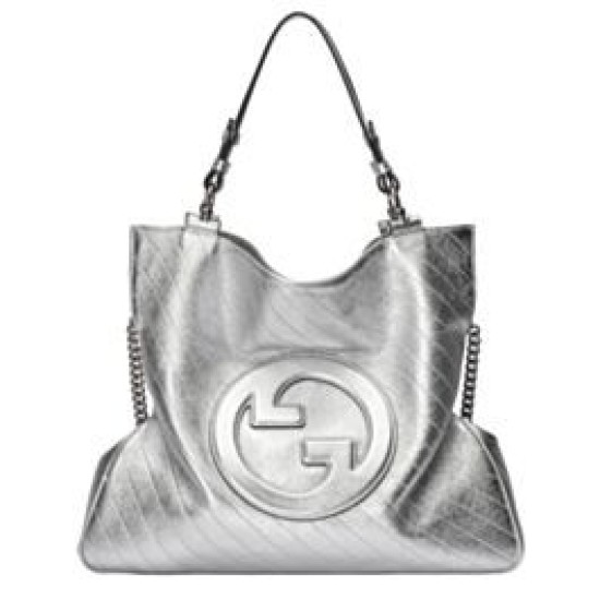 Replica Gucci Blondie Medium Tote Bag 751516 Silver Replica Gucci Blondie Medium Tote Bag 751516 Silver