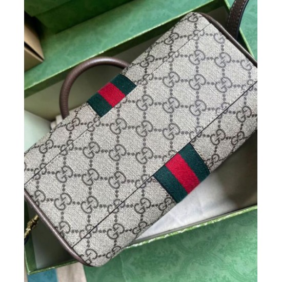 Replica Gucci Ophidia Gg Mini Top Handle Bag 772053 Dark Coffee Fake Gucci Ophidia Gg Mini Top Handle Bag 772053 Dark Coffee Replica