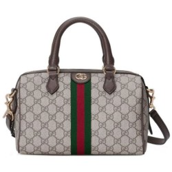 Fake Gucci Ophidia Gg Small Top Handle Bag 772061 Dark Coffee Replica