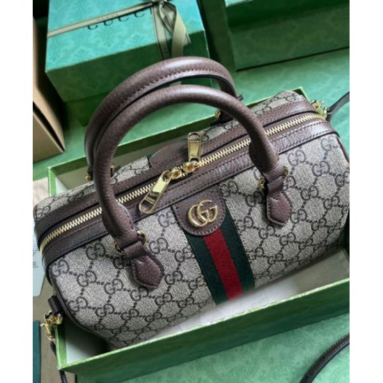 Fake Gucci Ophidia Gg Small Top Handle Bag 772061 Dark Coffee Replica Fake Gucci Ophidia Gg Small Top Handle Bag 772061 Dark Coffee Replica