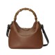 Fake Gucci Diana small bamboo shoulder bag Coffee Replica Fake Gucci Diana small bamboo shoulder bag Coffee Replica