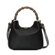 Fake Gucci Diana small bamboo shoulder bag Black Replica Fake Gucci Diana small bamboo shoulder bag Black Replica