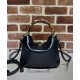 Fake Gucci Diana small bamboo shoulder bag Black Replica Fake Gucci Diana small bamboo shoulder bag Black Replica