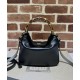 Fake Gucci Diana small bamboo shoulder bag Black Replica Fake Gucci Diana small bamboo shoulder bag Black Replica