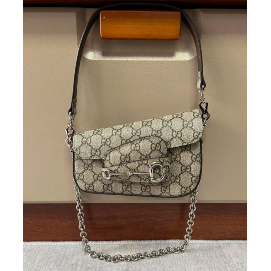 Replica Gucci Horsebit 1955 Mini Shoulder Bag 774209 Coffee Replica Gucci Horsebit 1955 Mini Shoulder Bag 774209 Coffee