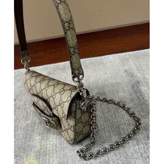 Replica Gucci Horsebit 1955 Mini Shoulder Bag 774209 Coffee Replica Gucci Horsebit 1955 Mini Shoulder Bag 774209 Coffee