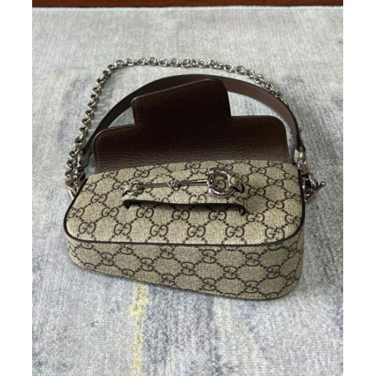 Replica Gucci Horsebit 1955 Mini Shoulder Bag 774209 Coffee Replica Gucci Horsebit 1955 Mini Shoulder Bag 774209 Coffee