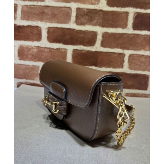 Fake Gucci Horsebit 1955 Small Shoulder Bag 735178 Coffee Replica Replica Gucci Horsebit 1955 Small Shoulder Bag 735178 Coffee