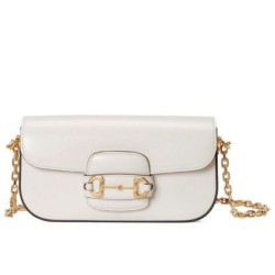Replica Gucci Horsebit 1955 Small Shoulder Bag 735178 Cream