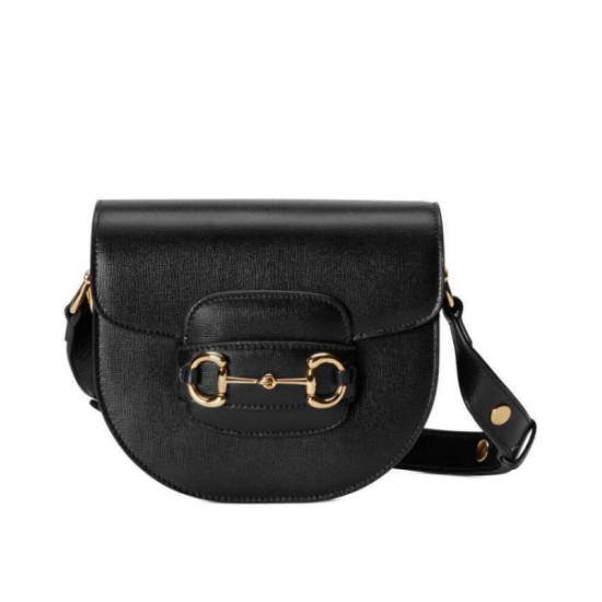 Fake Gucci Horsebit 1955 Mini Rounded Bag 760191 Black Replica Replica Gucci Horsebit 1955 Mini Rounded Bag 760191 Black
