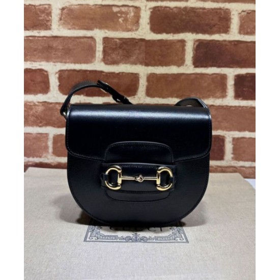 Fake Gucci Horsebit 1955 Mini Rounded Bag 760191 Black Replica Replica Gucci Horsebit 1955 Mini Rounded Bag 760191 Black