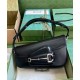 Replica Gucci Horsebit 1955 Shoulder Bag 764155 Black Replica Gucci Horsebit 1955 Shoulder Bag 764155 Black