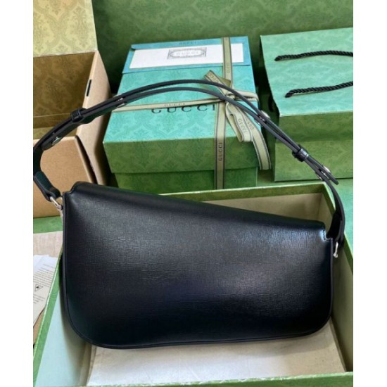 Replica Gucci Horsebit 1955 Shoulder Bag 764155 Black Replica Gucci Horsebit 1955 Shoulder Bag 764155 Black