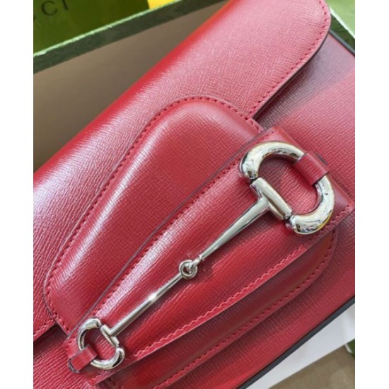 Fake Gucci Horsebit 1955 Shoulder Bag 764155 Red Replica Replica Gucci Horsebit 1955 Shoulder Bag 764155 Red