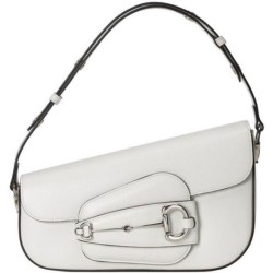 Replica Gucci Horsebit 1955 Shoulder Bag 764155 White