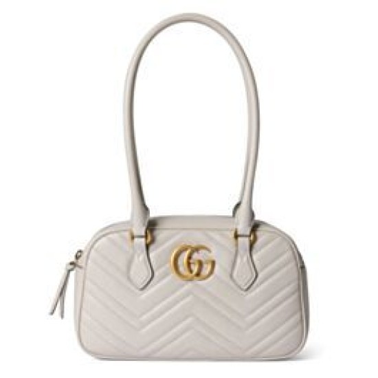 Replica Gucci GG Marmont Small Top Handle Bag 795199 Light Gray Replica Gucci GG Marmont Small Top Handle Bag 795199 Light Gray