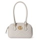 Replica Gucci GG Marmont Small Top Handle Bag 795199 Light Gray Replica Gucci GG Marmont Small Top Handle Bag 795199 Light Gray
