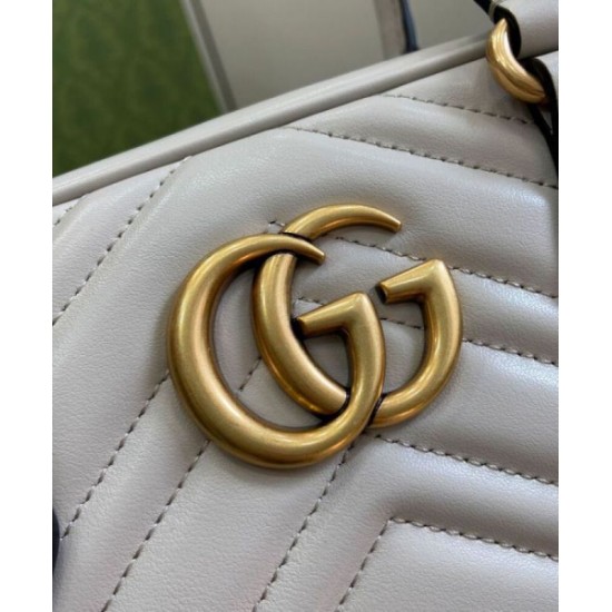 Replica Gucci GG Marmont Small Top Handle Bag 795199 Light Gray Replica Gucci GG Marmont Small Top Handle Bag 795199 Light Gray