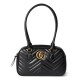 Replica Gucci GG Marmont Small Top Handle Bag 795199 Black Fake Gucci GG Marmont Small Top Handle Bag 795199 Black Replica