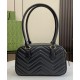 Replica Gucci GG Marmont Small Top Handle Bag 795199 Black Fake Gucci GG Marmont Small Top Handle Bag 795199 Black Replica